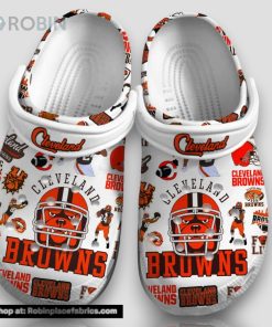 Cleveland For Live Cleveland Browns 3d Printed Classic Crocs