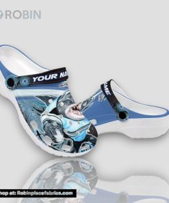 Cronulla Sutherland Sharks Personalized Name 3d 3d Printed Classic Crocs Gift For Nrl Fan