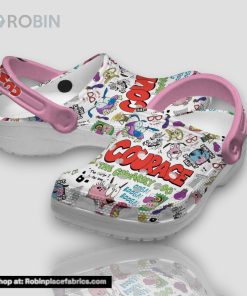 Custom Courage The Cowardly Dog 3d Printed Classic Crocs