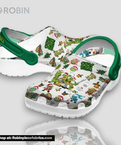 Custom Name Cowabunga Tmnt Merry Christmas 3d Printed Classic Crocs