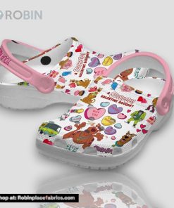 Custom Name Scooby Doo Valentine Bouquet 3d Printed Classic Crocs