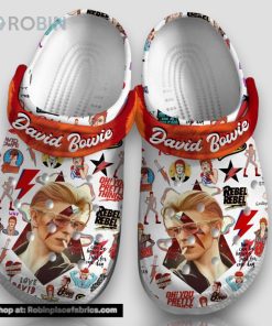 David Bowie 3d Printed Classic Crocs
