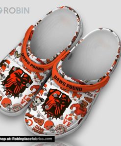 Dawg Pound Cleveland Browns Peace Love Browns 3d Printed Classic Crocs
