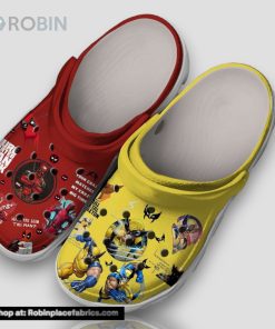 Deadpool Wolverine 3d Printed Classic Crocs Deadpool Wolverine 3d Printed Classic Crocs