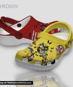 Deadpool Wolverine 3d Printed Classic Crocs Deadpool Wolverine 3d Printed Classic Crocs