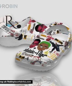 Dominic Fike What Could Possibly Go Wrong 3d Printed Classic Crocs, 3d Printed Classic Crocs