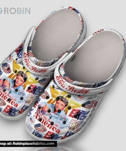 Elvis Presley In The Heart Of America 3d Printed Classic Crocs