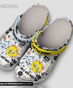 Fall Out Boy Part Time Soulmate Full Time Problem 3d Printed Classic Crocs