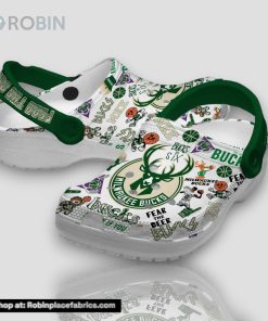 Fear The Deer Bucks In Six Milwaukee Bucks 3d Printed Classic Crocs
