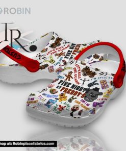 Five Nights At Freddy’s I’m Still Here 3d Printed Classic Crocs, 3d Printed Classic Crocs