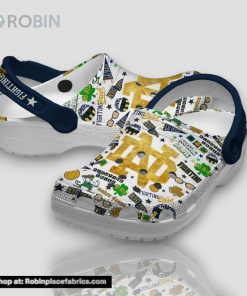 Fighting Irish Notre Dame 3d Printed Classic Crocs
