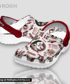 Florida State Go Noles Seminoles 3d Printed Classic Crocs
