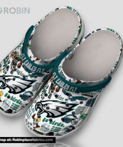 Fly Eagles Fly Go Birds Philadelphia Eagles 3d Printed Classic Crocs Fly Eagles Fly Go Birds Philadelphia Eagles 3d Printed Classic Crocs