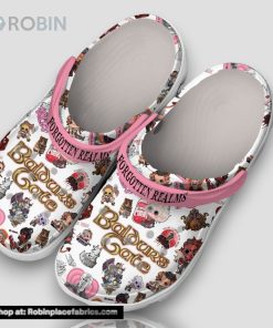 Forgotten Realms Baldur’s Gate 3d Printed Classic Crocs