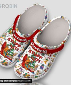 Garfield Stuff It Merry Christmas 3d Printed Classic Crocs