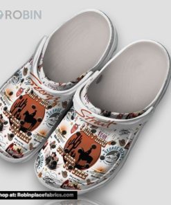George Strait I Ain’t Rich, But Lord I’m Free 3d Printed Classic Crocs, 3d Printed Classic Crocs