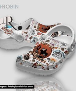 George Strait I Ain’t Rich, But Lord I’m Free 3d Printed Classic Crocs, 3d Printed Classic Crocs