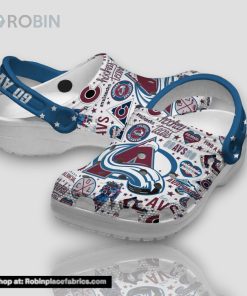Go Avs Go Colorado Hockey Colorado Avalanche 3d Printed Classic Crocs