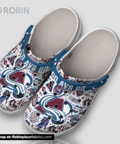 Go Avs Go Colorado Hockey Colorado Avalanche 3d Printed Classic Crocs