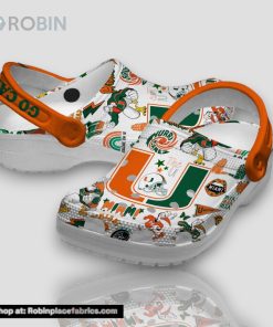Miami Hurricanes Go Canes Hurri Canes Miami 3d Printed Classic Crocs Miami Hurricanes Go Canes Hurri Canes Miami 3d Printed Classic Crocs