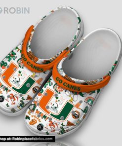 Miami Hurricanes Go Canes Hurri Canes Miami 3d Printed Classic Crocs Miami Hurricanes Go Canes Hurri Canes Miami 3d Printed Classic Crocs