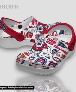 Go Dogs Fresno State Bulldog 3d Printed Classic Crocs