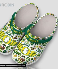 Go Ducks Oregon Ducks Football 3d Printed Classic Crocs