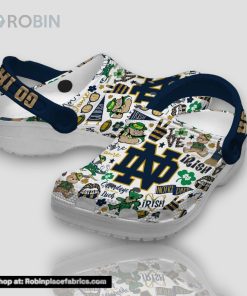 Go Irish Notre Dame 3d Printed Classic Crocs