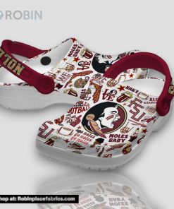 Go Noles Baby 3d Printed Classic Crocs