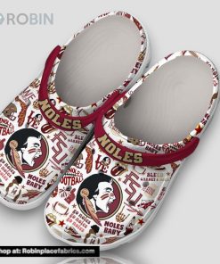 Go Noles Baby 3d Printed Classic Crocs