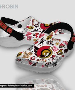 Go Sens Go United In Red Ottawa Senators 3d Printed Classic Crocs Go Sens Go United In Red Ottawa Senators 3d Printed Classic Crocs