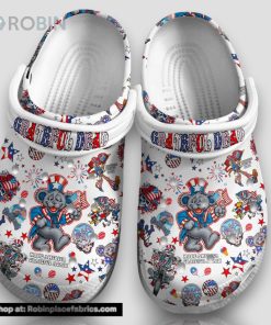 Grateful Dead Make America Grateful Again 3d Printed Classic Crocs Grateful Dead Make America Grateful Again 3d Printed Classic Crocs