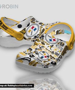 Here We Go Pittsburgh Steelers City Steeler Curtain 3d Printed Classic Crocs