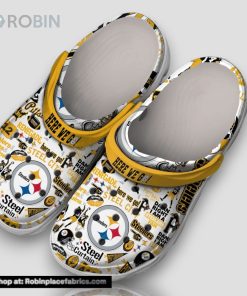Here We Go Pittsburgh Steelers City Steeler Curtain 3d Printed Classic Crocs