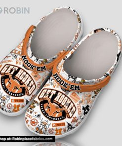 Hook ’em Texas Longhorn Get Hooked 3d Printed Classic Crocs