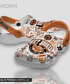 Hook ’em Texas Longhorn Get Hooked 3d Printed Classic Crocs