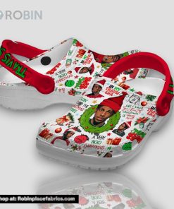 In My Travis Era All I Want For Christmas Travis Scott A Very Sicko Christmas 3d Printed Classic Crocs