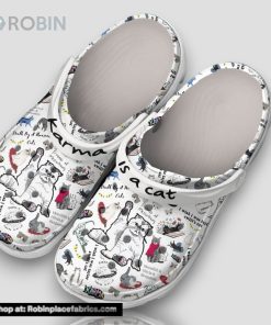 Karma Is A Cat Purring In My Lap 3d Printed Classic Crocs