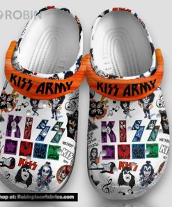 Kiss Army 3d Printed Classic Crocs