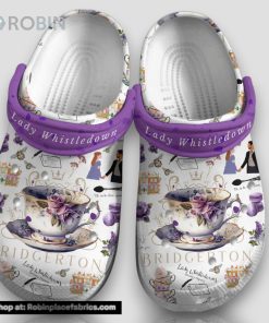 Lady Whistledown Bridgerton 3d Printed Classic Crocs