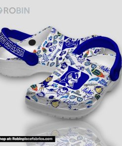 Let’s Go Duke Durham Blue Devil 3d Printed Classic Crocs