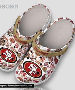 Let’s Go Niners Sf49 3d Printed Classic Crocs