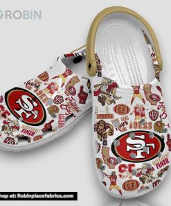 Let’s Go Niners Sf49 3d Printed Classic Crocs