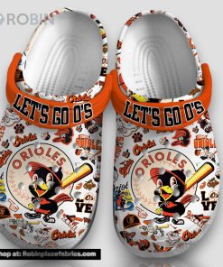 Let’s Go O’s Orioles 3d Printed Classic Crocs Let’s Go O’s Orioles 3d Printed Classic Crocs