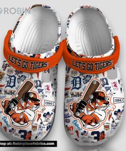 Let’s Go Tigers Detroit Tigers 3d Printed Classic Crocs