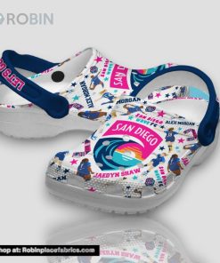 Let’s Go Waves San Diego Wave Fc 3d Printed Classic Crocs Let’s Go Waves San Diego Wave Fc 3d Printed Classic Crocs