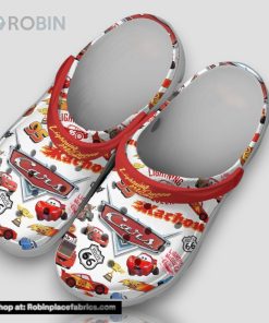 Lightning Mcqueen 3d Printed Classic Crocs