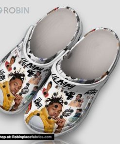 Lil Baby 4pf 3d Printed Classic Crocs, 3d Printed Classic Crocs