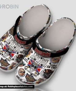 Lynyrd Skynyrd The Last Rebel 3d Printed Classic Crocs