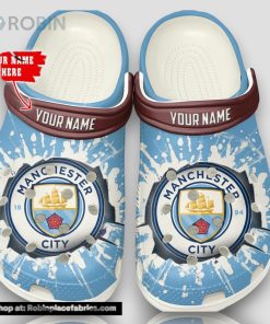 Manchester City Epl Classic Crocs Shoes Broken Manchester City Epl Classic Crocs Shoes Broken